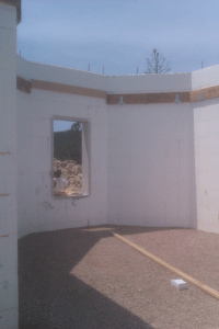 another view of the floor support